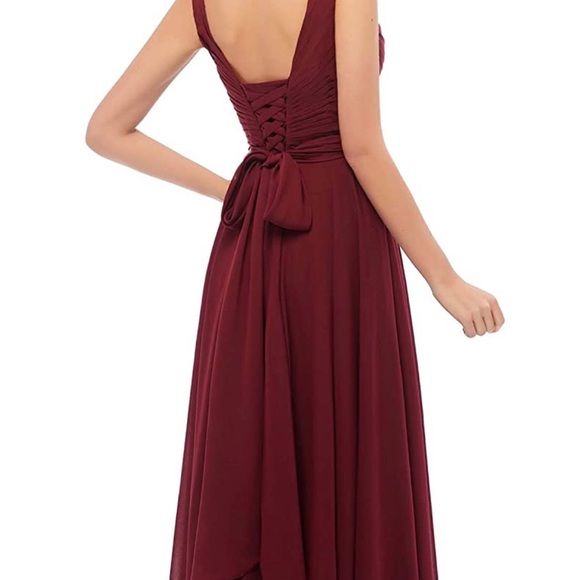 Red Formal Dress - Picture 3 of 9